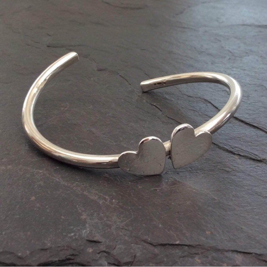 Two Hearts Bracelet