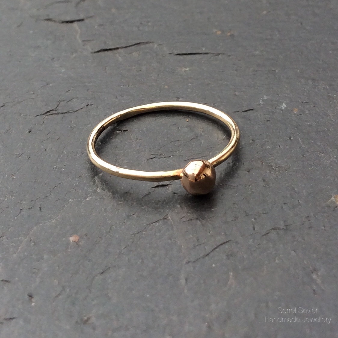 9ct Gold Nugget Ring