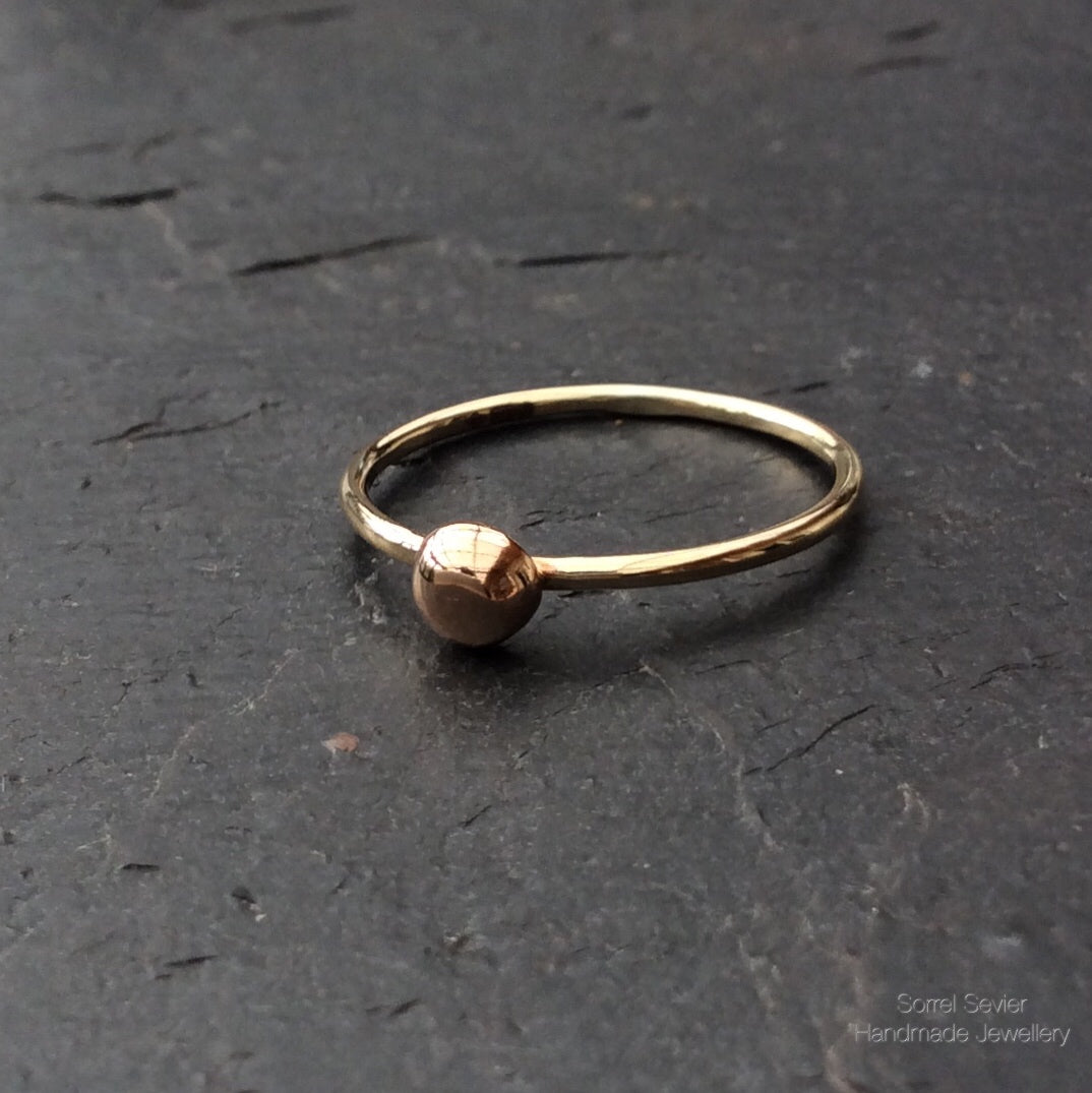 9ct Gold Nugget Ring