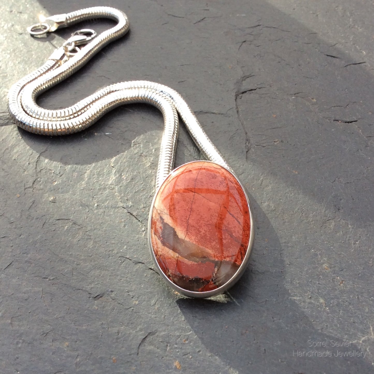 Agate Oval Necklace