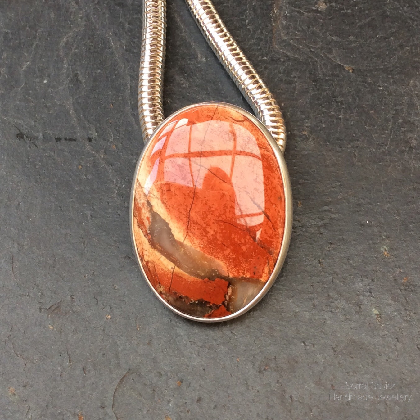 Agate Oval Necklace