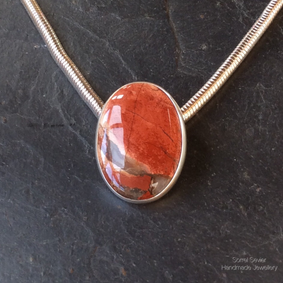 Agate Oval Necklace