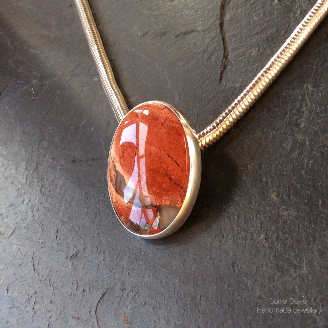 Agate Oval Necklace