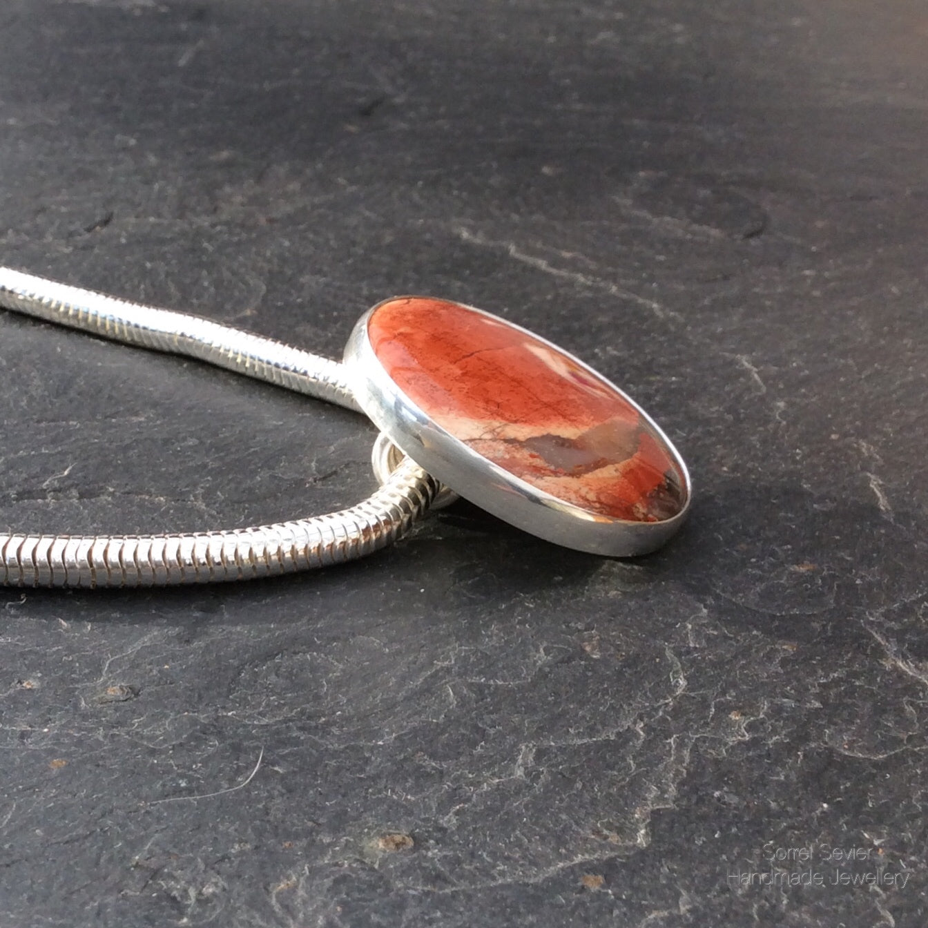 Agate Oval Necklace