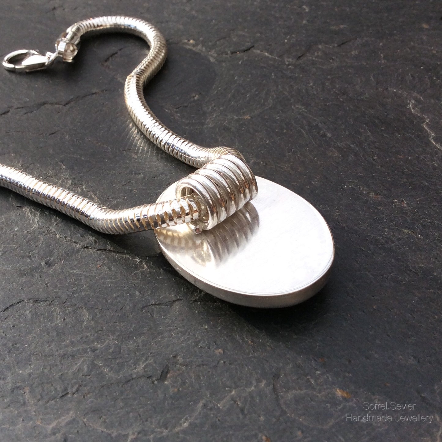 Agate Oval Necklace