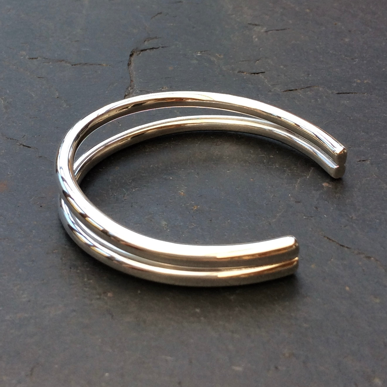 Two Strand Open Ended Bracelet