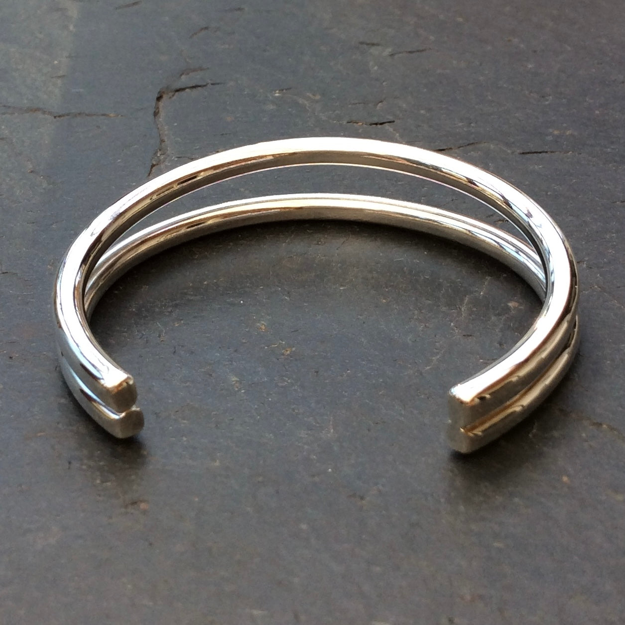 Two Strand Open Ended Bracelet