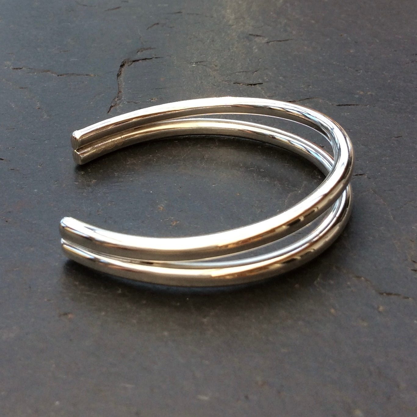 Two Strand Open Ended Bracelet