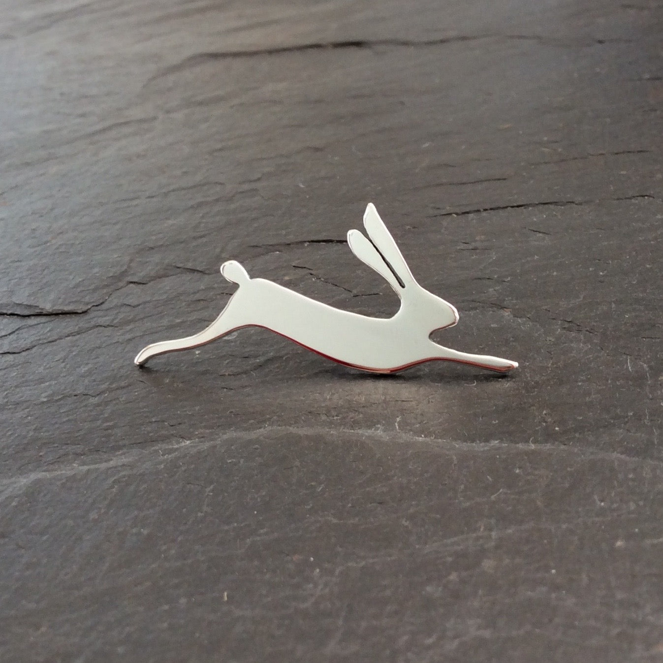 Running Hare Brooch