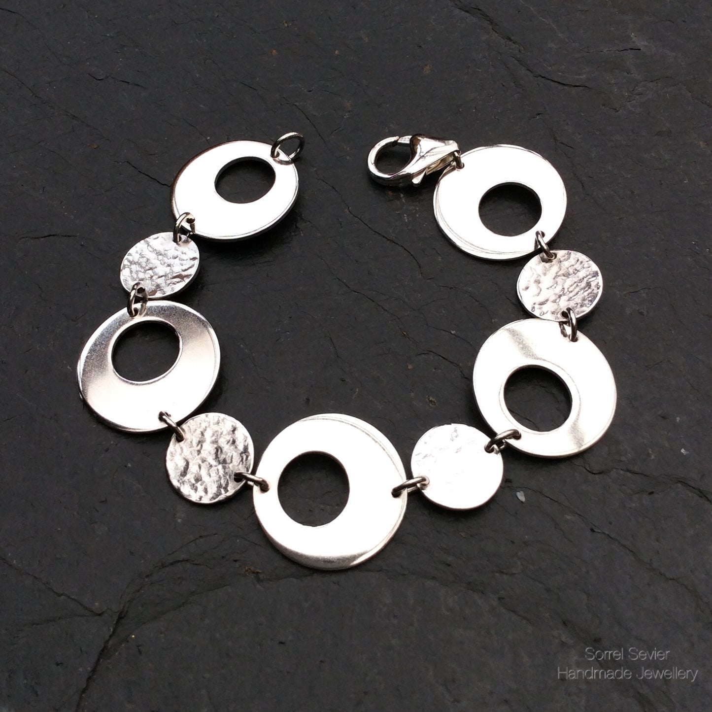 Circles and Discs Bracelet