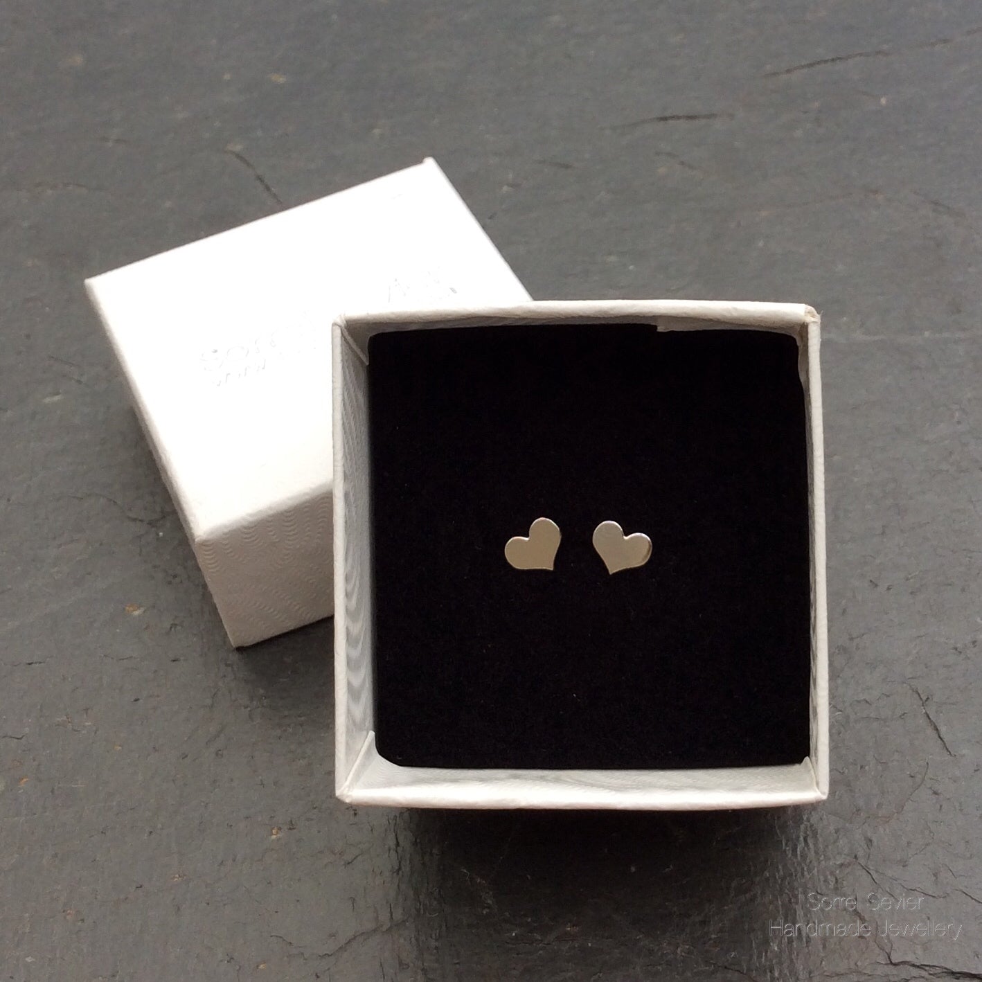 Heart Stud Earrings