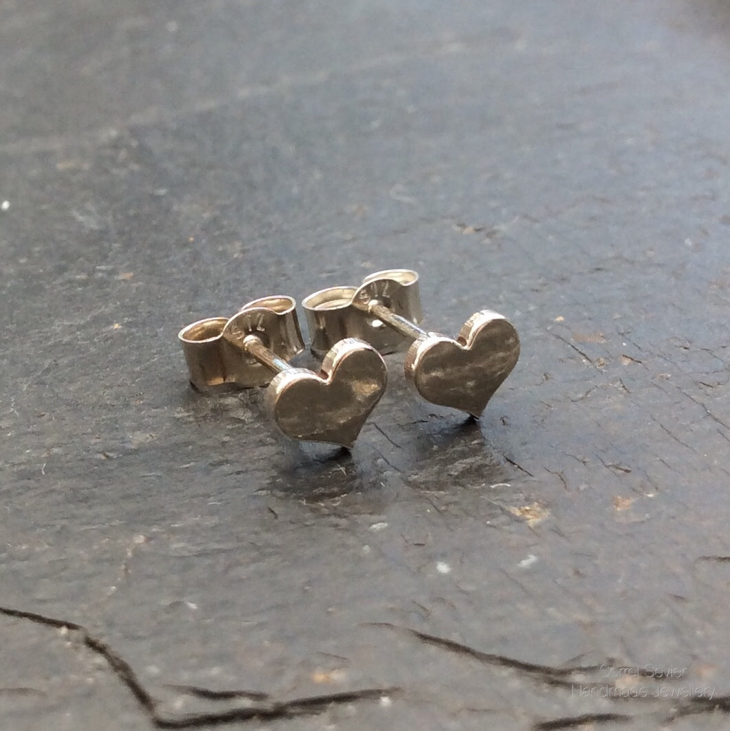 Heart Stud Earrings