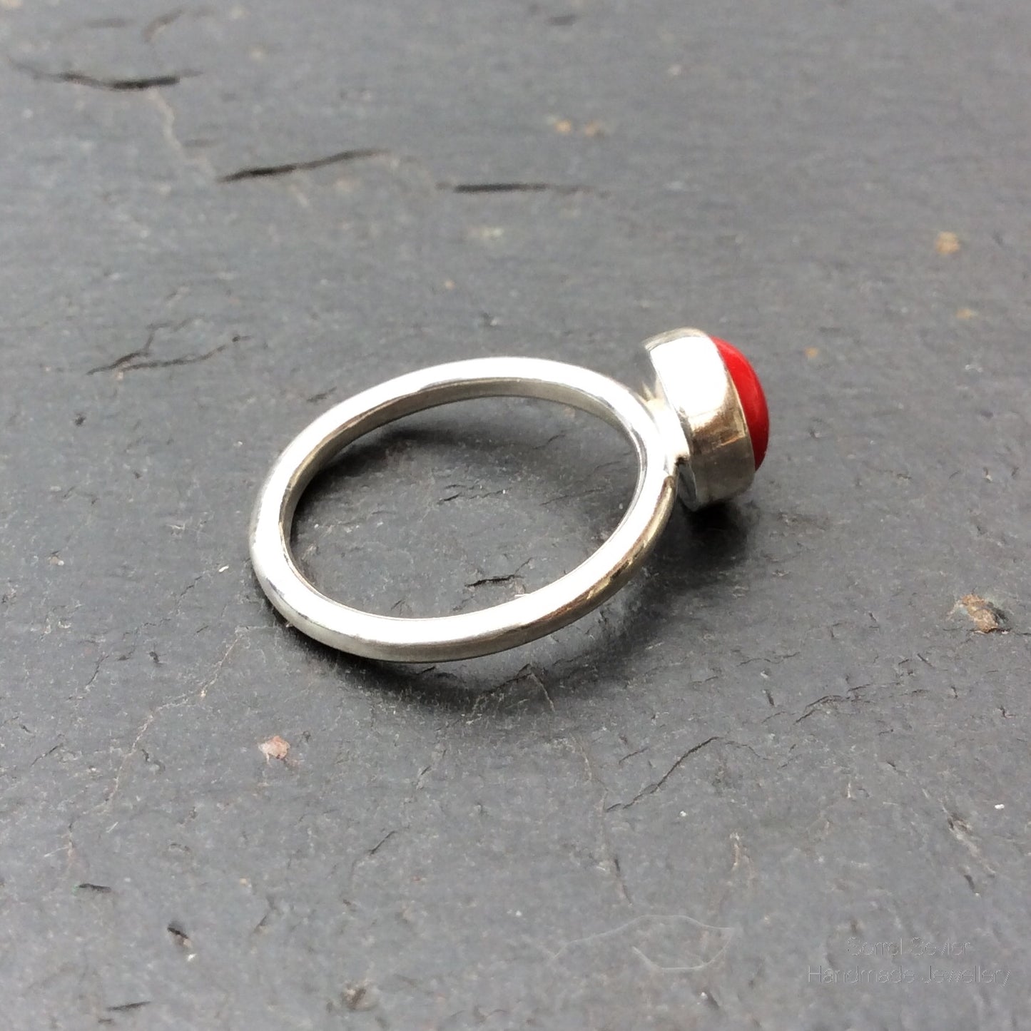 Red Coral Ring