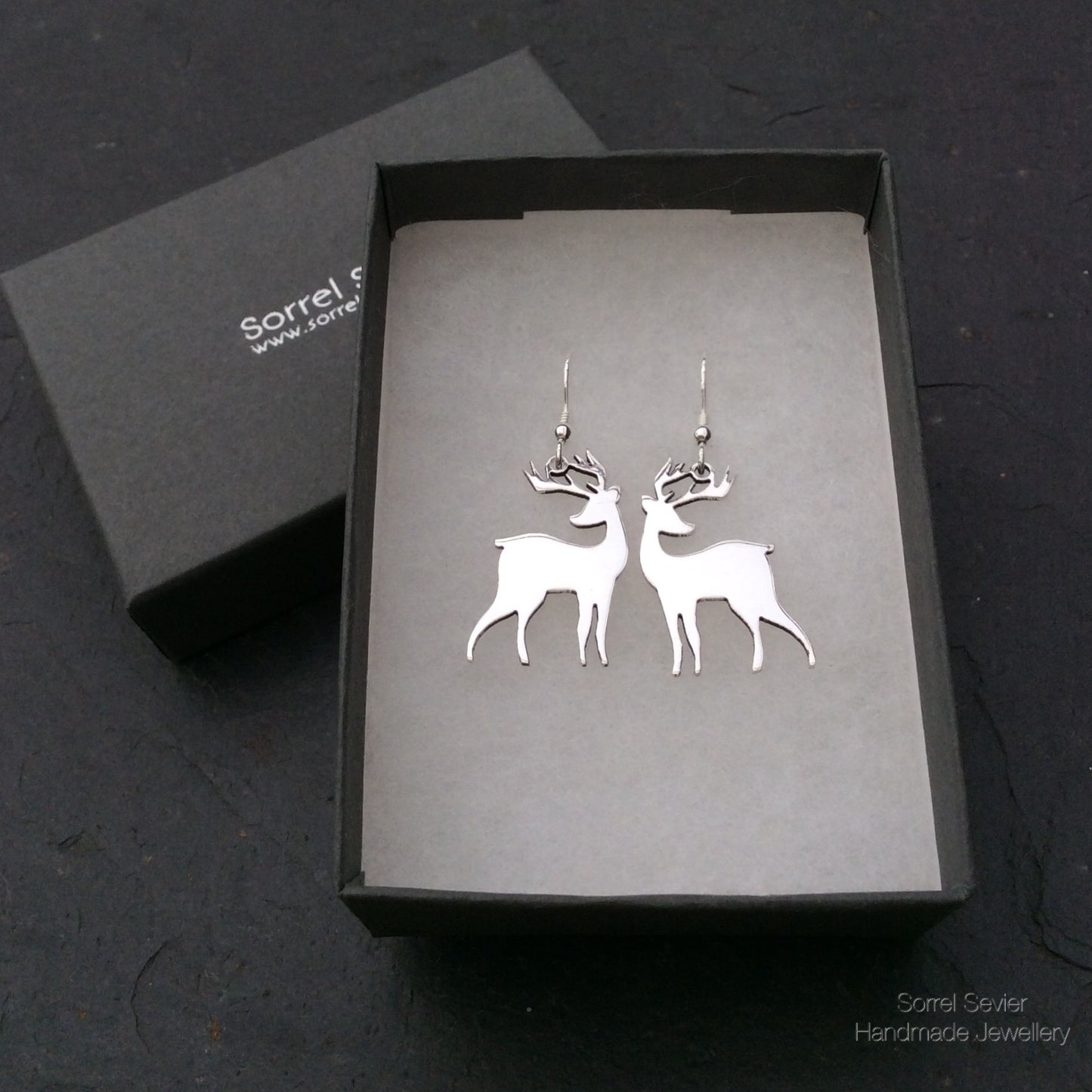 Reindeer Dangle Earrings